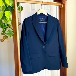 J. Crew. Sommerset blazer, black, size 4. Never worn.